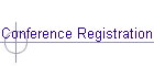 Conference Registration