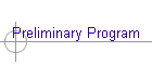 Preliminary Program